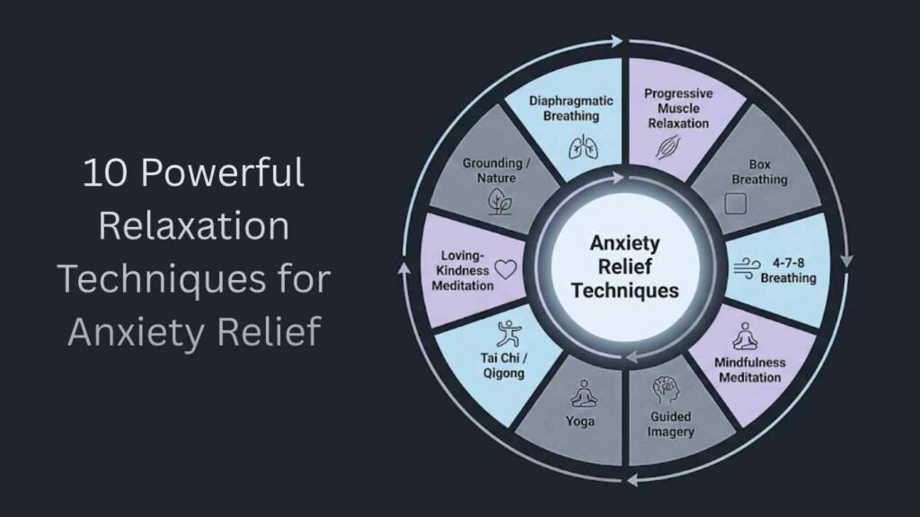 10 Powerful Relaxation Techniques for Anxiety Relief