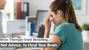How Therapy Uses Meaning, Not Advice, to Heal Your Brain