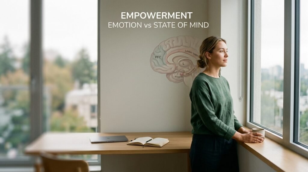Is Empowerment emotion vs state of mind