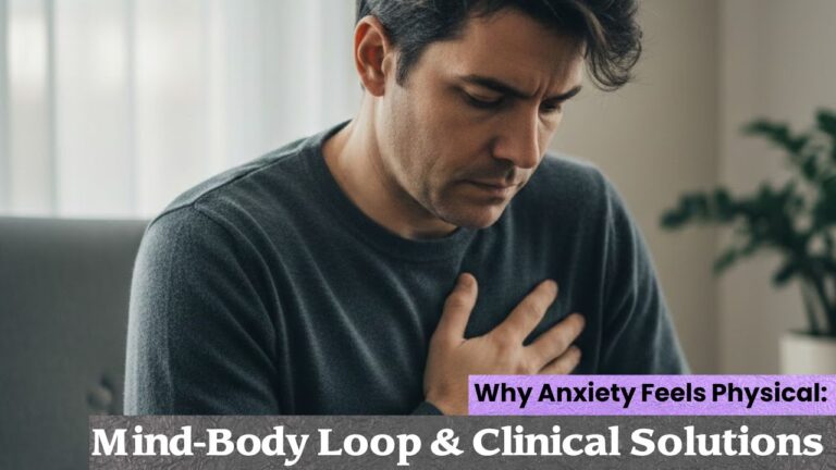 Why Anxiety Feels Physical: Mind-Body Loop & Clinical Solutions